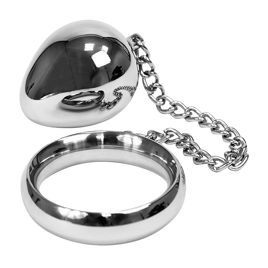8028 Cock Ring with Anal Egg